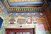 Ladakh - Likir gompa, mural paintings 